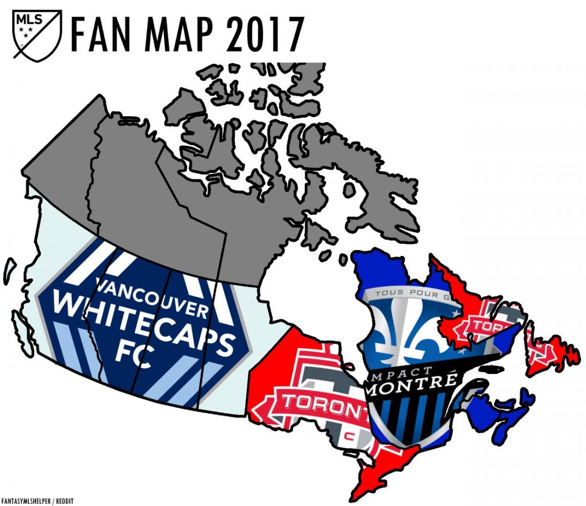 加拿大的地图mls