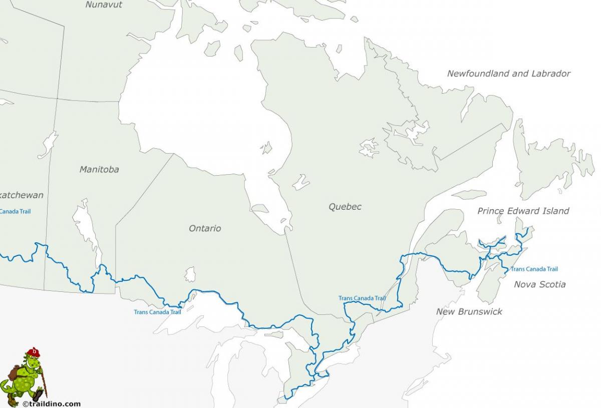 加拿大跟踪地图