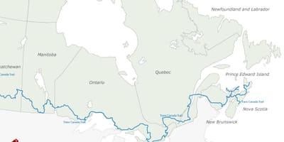 加拿大跟踪地图